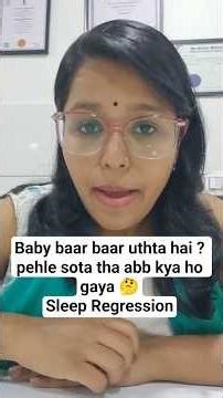 “Sleep Regression in Babies | Why Baby Wakes Every Hour & What To Do 😵‍💫”