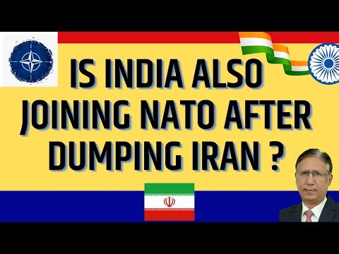 Is India also Joining NATO after Dumping Iran - India Dumped Iran Fully