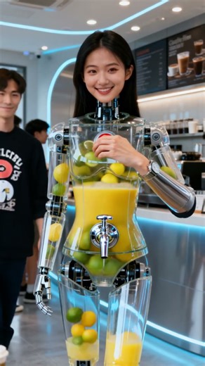 Is this the future of juice bars? 🤖🍋