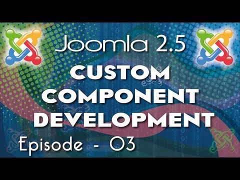 Joomla 2.5 Custom Component Development - Ep 3 - How to Use Language File In Component