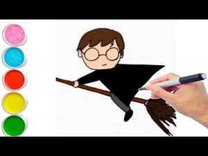 How to Draw Harry Potter Easy Step by Step | Drawing Tutorial