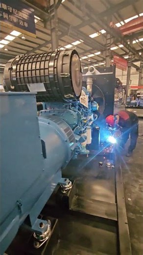 Diesel Generator Set Production Workshop | Assembly & Testing Site Tour