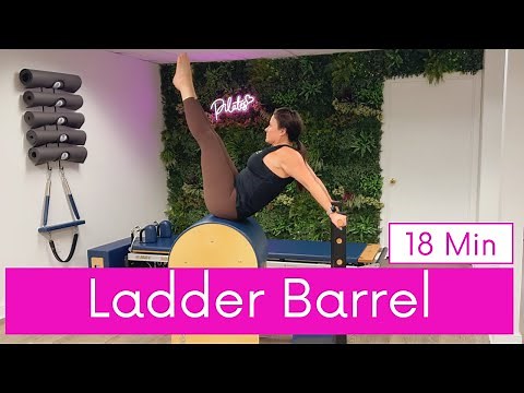 PILATES LADDER BARREL WORKOUT | Full Body | 20 MIN