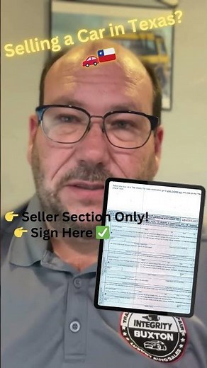 Where to Sign a Texas Car Title (Private Sale Quick Tip) 🚗🇨🇱 #usedcars #cardealership #cashcars