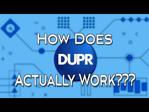 Data Scientist Explains How DUPR Algorithm Works
