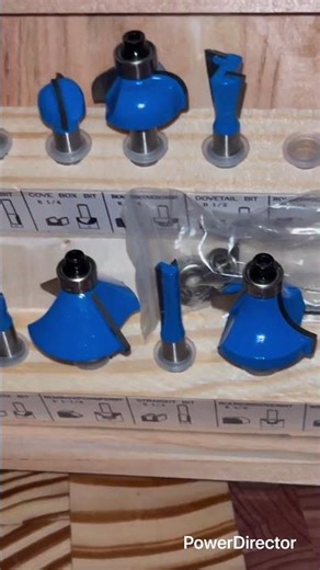 Perfect Cuts Every Time! 🔥 15-Piece Router Bit Set