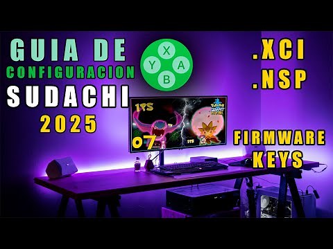 Configuración de SUDACHI - Cómo jugar SWITCH en PC - keys y firmware actualizados.
