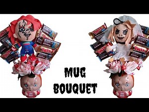 Candy Bouquet Using a Coffee Mug | Easy DIY (Gift Basket)