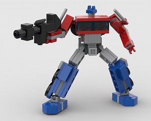 LEGO MOC-217760 Optimus Prime transformable mini (Icons 2025)
