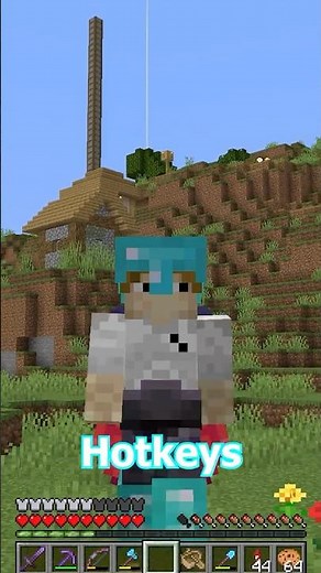 You MUST Know These Hotkeys for Minecraft Survival #minecraft #tips #tutorial