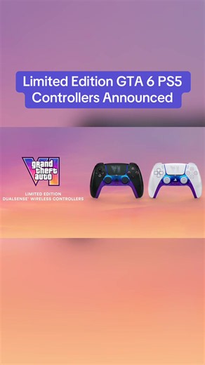 Custom GTA 6 PS5 controllers 👀 (@PlayStation) #gaming #gamingontiktok #playstation #gta6 #ps5