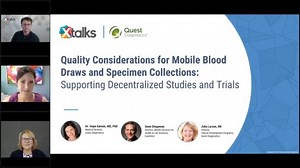 Quality Considerations for Mobile Blood Draws and Specimen Collections