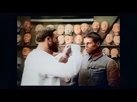 [4k, 50fps, colorized] (1918). The birth of plastic surgery.