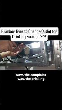 Drinking Fountain Gfi Change #plumber #plumbing #elkay #drinkingfountain #fyp #viral #shorts