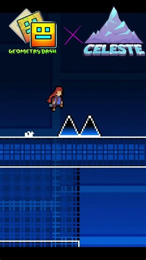 Geometry Dash in Celeste