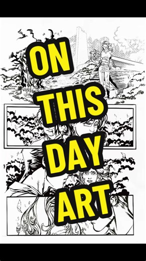 #onthisday #art @Procreate #@Star Wars #BrettBooth #KenLashley #TheFlashMatthew Clark JLA Clark