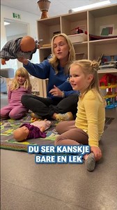Du ser kanskje bare en lek?
