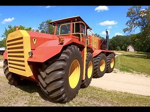 Farmhand Mike gets to drive Versatile Big Roy