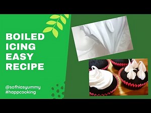 Boiled Icing Easy Recipe