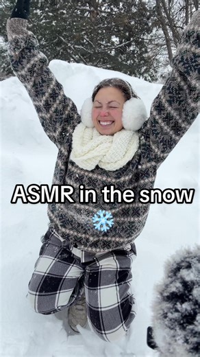 ASMR in a Blizzard: Relaxation in the Snow