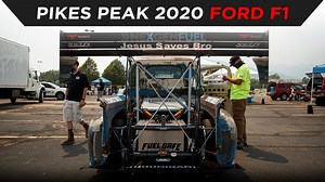 Scott Birdsall and his Old Smokey F1 1949 Ford set a new Diesel Record at the 2020 Pikes Peak International Hill Climb. Finishing in a time of 11:24:065, the 1,200-horsepower vintage pickup broke the previous record by 13 seconds. A set of Toyo Proxes Slick tires gripped the ground through the 156 turns in 12.42 miles. | #TOYOTIRES | #TAGTOYO | #PROXES | #PikesPeak | Toyo Tires