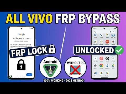 All Vivo FRP Bypass Android 15 Without PC (2026) | New Security Update | No APK/No ADB #shakeelfile