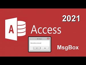MsgBox function in Access