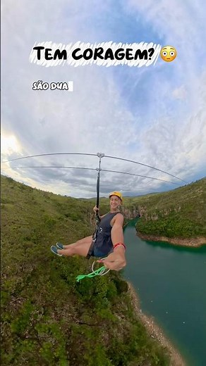 Tirolesa no Pauá Parque Mirante dos Canyons em Capitólio MG!!
