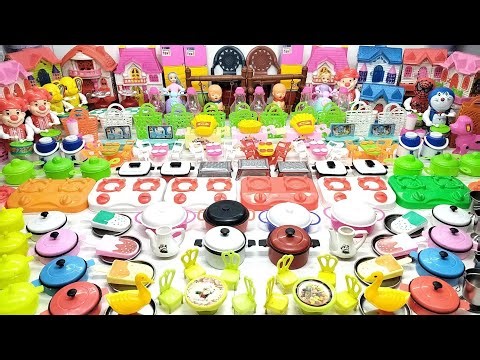 5:25 Minutes Satisfying With Unboxing Hello Kitty Cute Cooking Kitchen Set | Mini Kitchen Toy Set