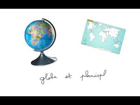 Globe et planisphère