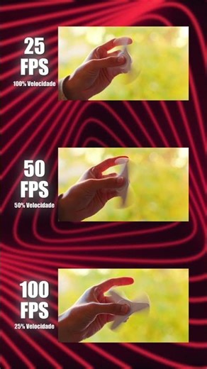 QUAL é a DIFERENÇA de 25 vs 50 vs 100 fps 🫨