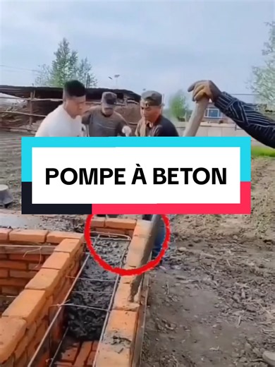 Pompe à béton mobile — transporte le béton en hauteur sans seaux
