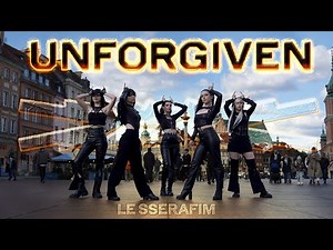 [KPOP IN PUBLIC ONETAKE | Poland] LE SSERAFIM - UNFORGIVEN [dance cover by Cerberus DC | Ukraine]