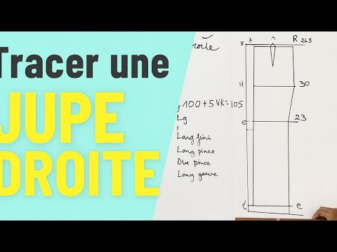 The Best Method for Drafting a Straight Skirt