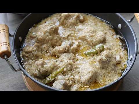 When Your Neighbour Asks You to Make White Chicken Karahi 😍