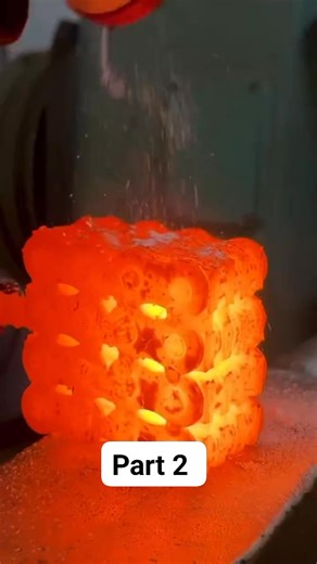86K views · 394 reactions | Part 2 Forging a Giant Damascus Knife from a Massive Rusty Chain | customknife | Facebook
