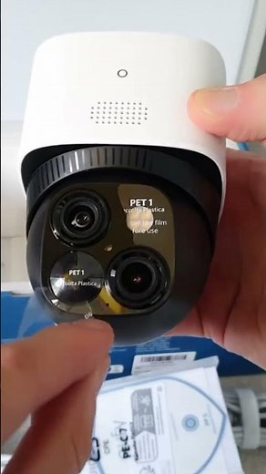 A 360° Wireless Solar-Powered Security Camera with Dual Lenses?! 🤯 Let’s unbox and install
