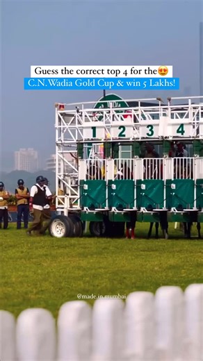 MIM on Instagram: "#mimdiscovere Gear up for the ultimate thrill this weekend😍🏇 The 3rd Edition of RWITC’s Indian Racing Carnival is here at Mahalakshmi Racecourse, 5th & 6th April 2025😍📍 Guess the top 4 for the CN Wadia Gold Cup and WIN ₹5 LAKHS😍🎉 Plus, amazing prizes, gourmet food, live entertainment, and more😍 Don’t miss out free entry for ladies and club members😍🎟️ This isn’t just a race it’s an experience😍 #mim #madeinmumbai #derby #mahalaxmiracecourse #derby2025 #rcwitc #reels"