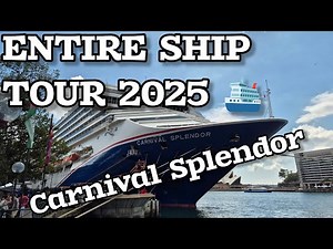 Carnival Splendor Cruise Ship Tour | Walking Tour from Sydney