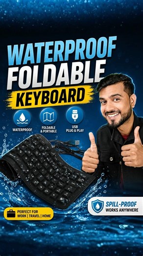 Amazing Foldable Keyboard