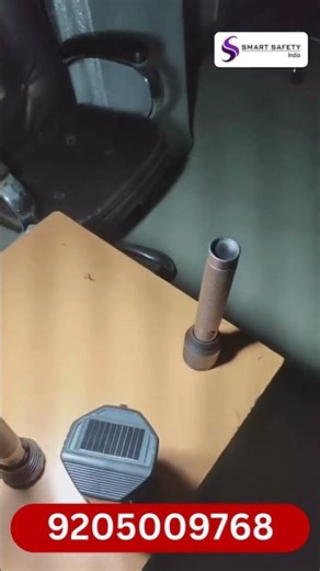 LED Torch Light With Solar Charging | Visual Demo, Wholesaler, Supplier Smart Safety India #torch