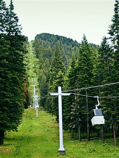 Riding the Insanely Steep Wallowa Lake Tramway