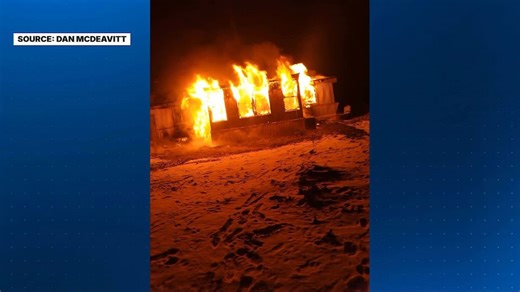 Man escapes burning mobile home in Butler County after dog wakes him up