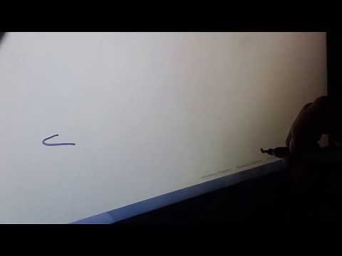 Remove permanent marker from computer screen