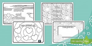 Confidence Boost Colouring Pack (Ages 5 - 7)