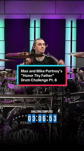 Max Portnoy Takes on Mike Portnoy's Drum Challenge