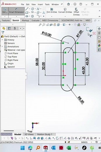 How to create paper clip by Solidworks