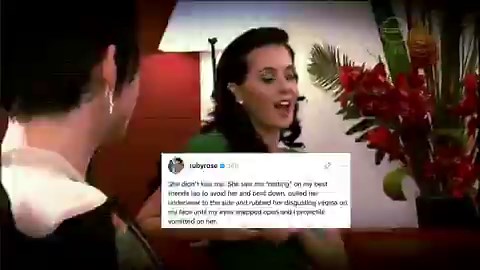 Ruby Rose launches wild sexual assault allegations against Katy PerryClaims Perry 'rubbed disgusting vagina' on her face until 'eyes snapped, projectile vomited on her'Perry's rep tells Variety 'allegations are dangerous LIES'