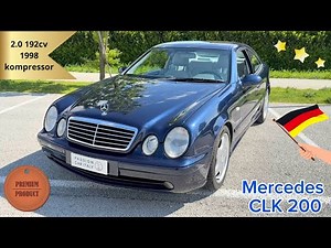 CLK, style and class to sell! 🙌🏻🥰✨ Review Mercedes Benz CLK 200 Kompressor 2.0 192cv - 1998 🇩🇪