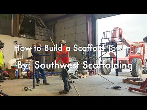How to Build a Scaffolding Tower - a Step by Step Tutorial